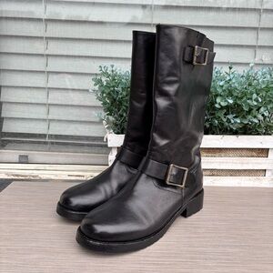 Free People Ride Or Die Engineer Boots